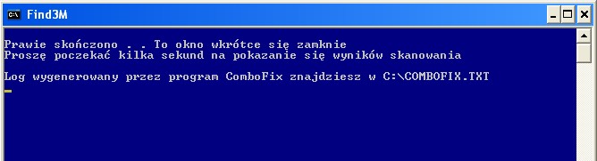 ComboFix prawie ukończył swoje działanie!