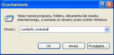 Uruchamianie programu w Windows XP