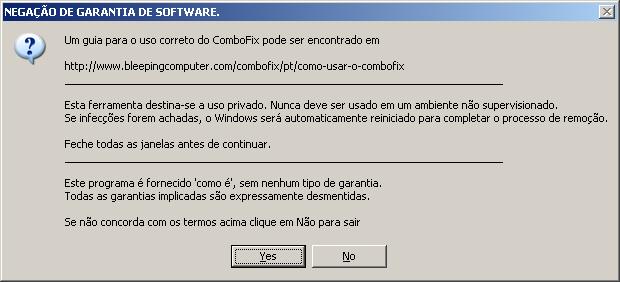 Contrato do ComboFix