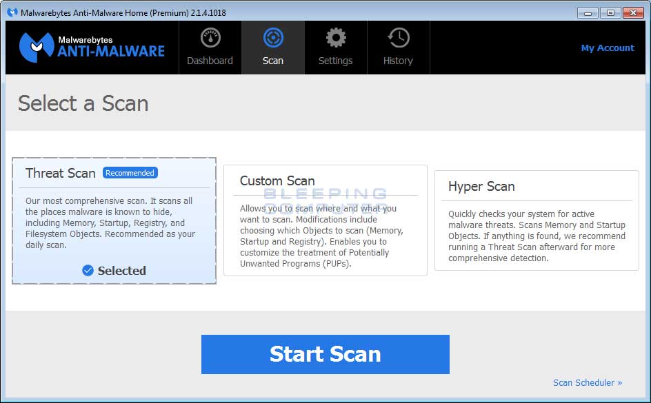 Free Malware Scan Programs