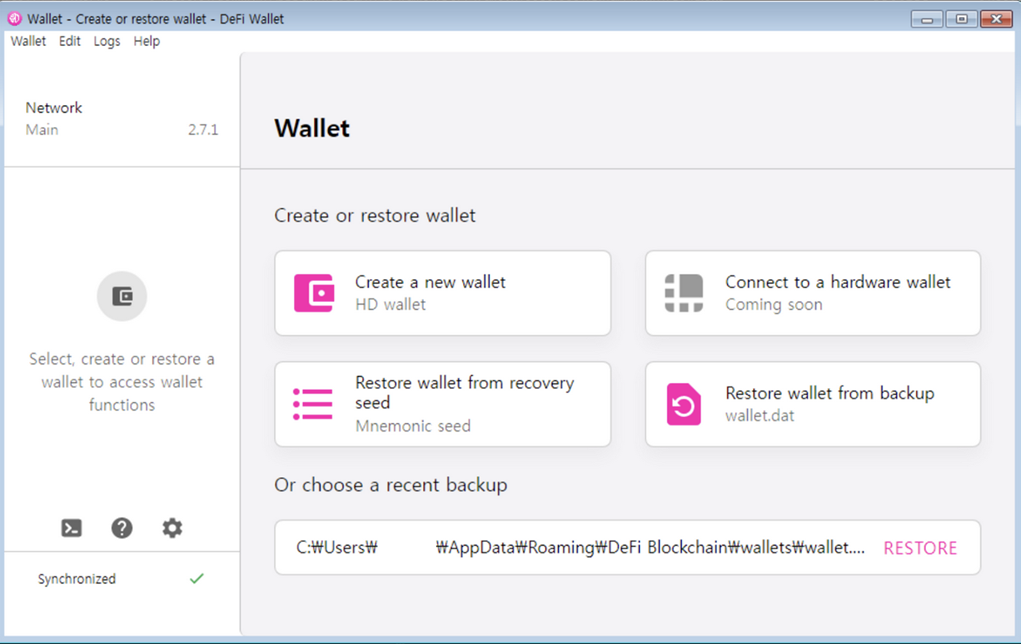 Trojanized DeFi Wallet app looks like the legitimate one