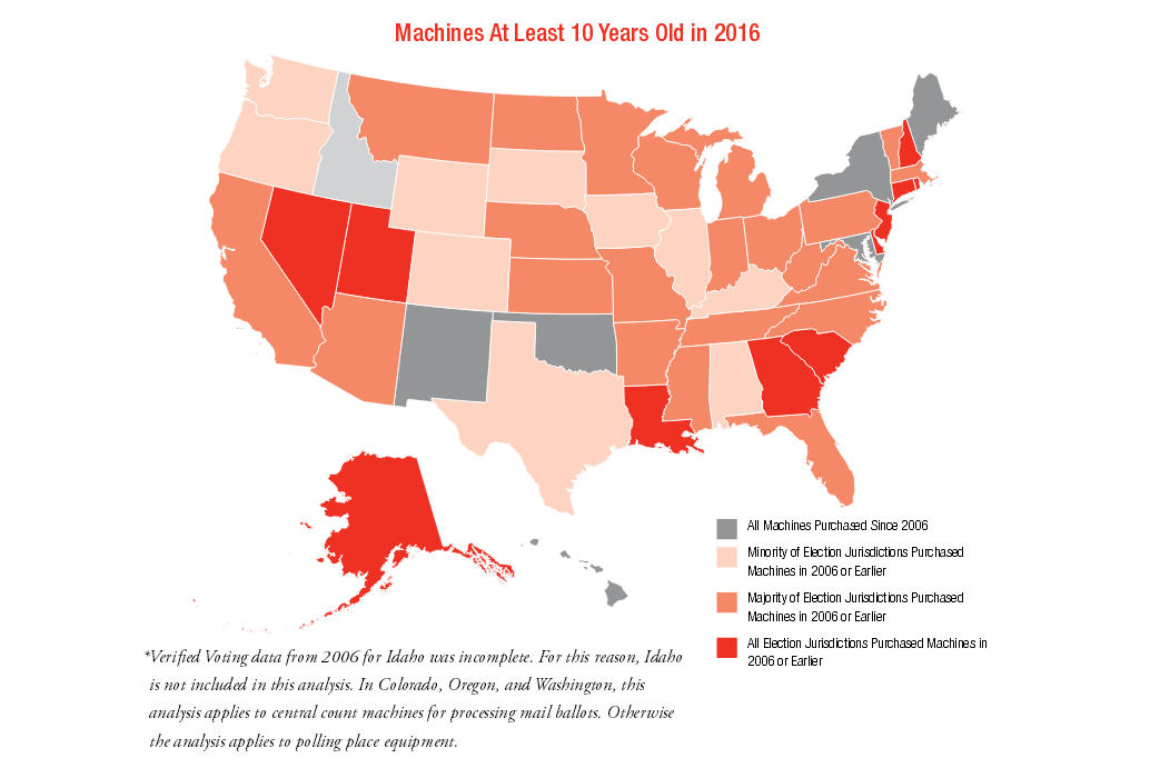Voting Machines Map