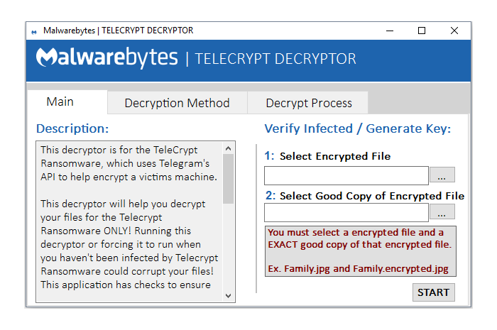 TeleCrypt Decryptor