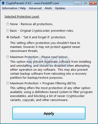 CryptoPrevent