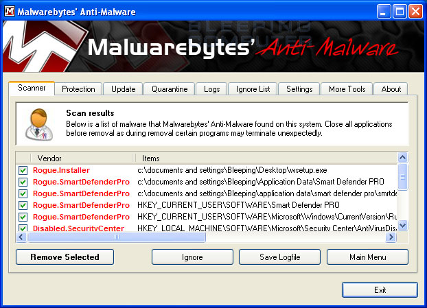 Remove Smart Defender PRO