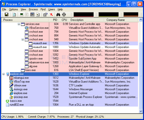 Process Explorer