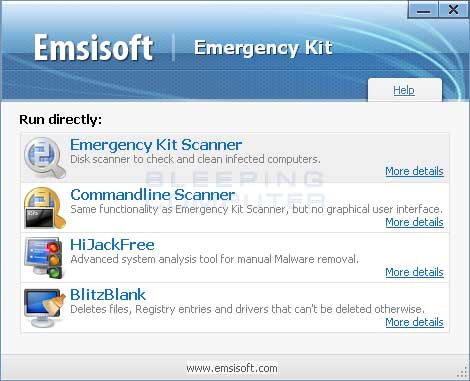 Emsisoft Emergency Kit Launcher