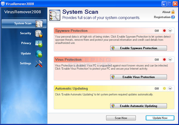 Spyware Protect 2009 Removal