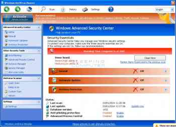 virus prevents access to antivirus sites