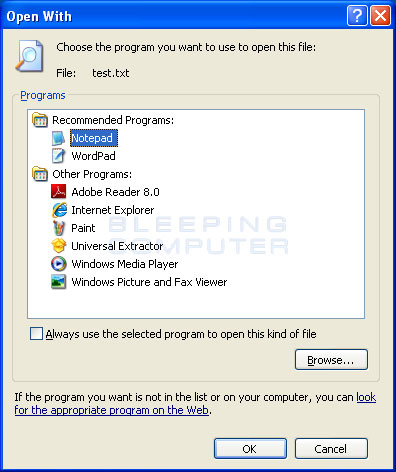 Program Does Not Open Windows Xp
