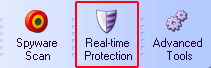 Real-time Protection button