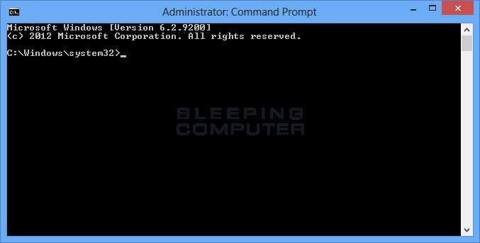 Elevated Command Prompt