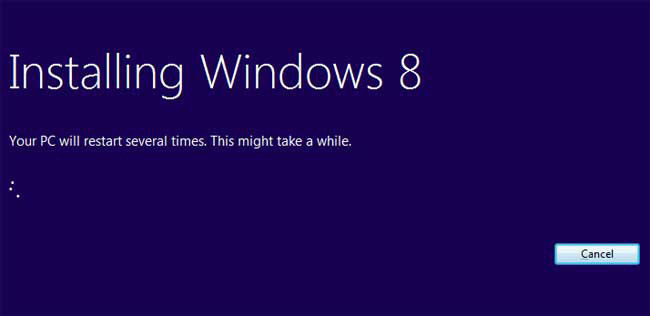 Installing Windows 8