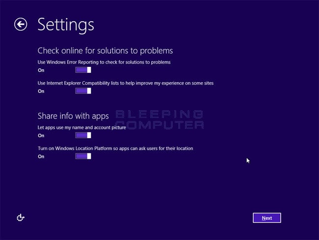 Misc Settings