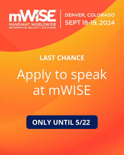 Mandiant mWise Conference 2024