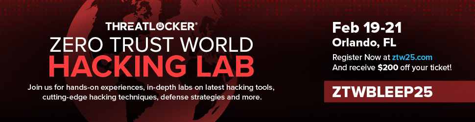 ThreatLocker Zero Trust World conference