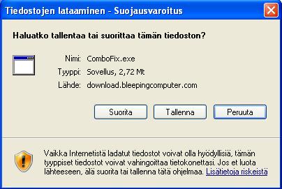 ComboFixin lataus