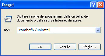 Run Dialog Box in Windows XP