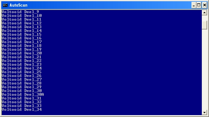 50e Stadium van de ComboFix AutoScan