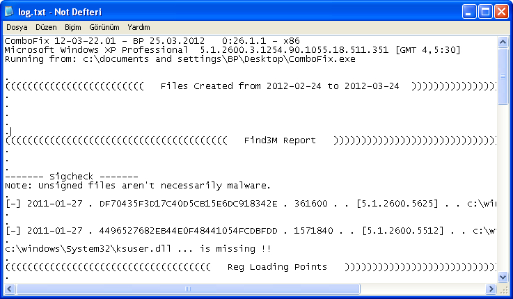 Log.txt. Log file txt Computer ID.