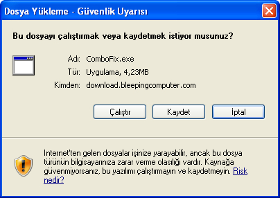 Download ComboFix Screenshot