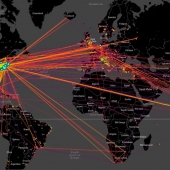 DDos Internet Map