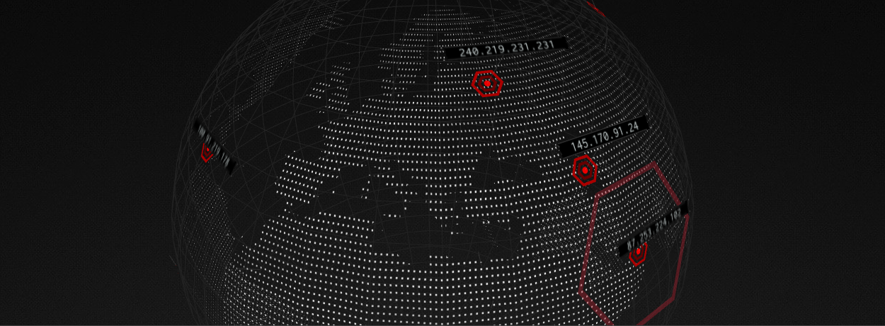 Cyber-globe-map