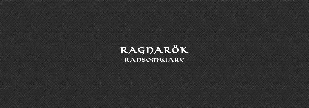 Ragnarok Ransomware