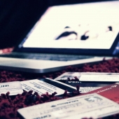 Online shopping credit card