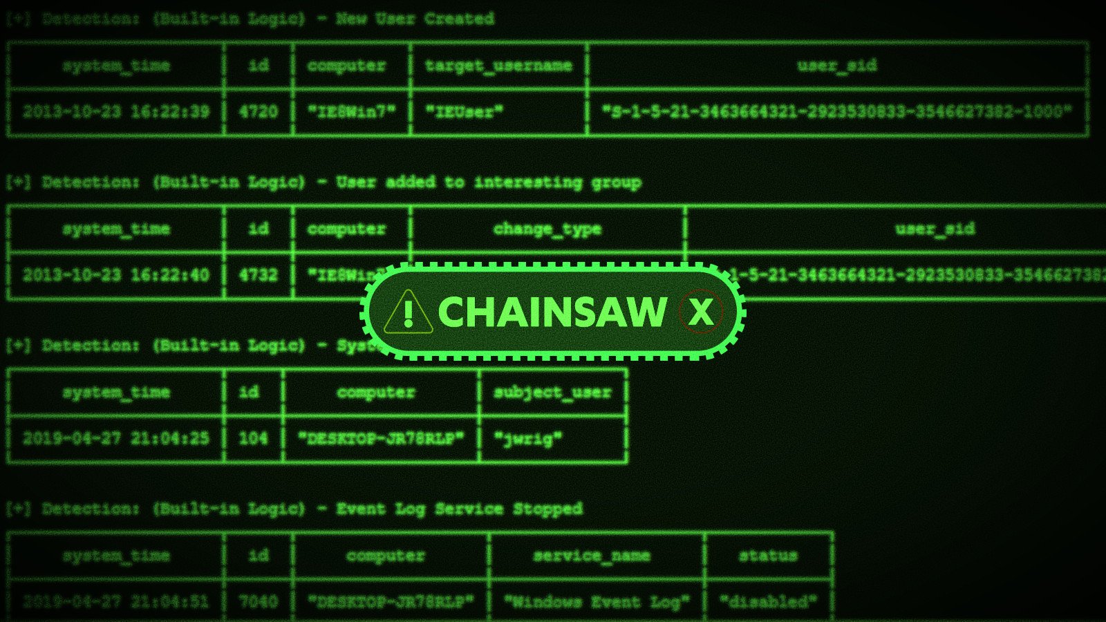 New Chainsaw tool helps incident responders find relevant info in Windows event logs