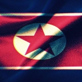 North Korean flag