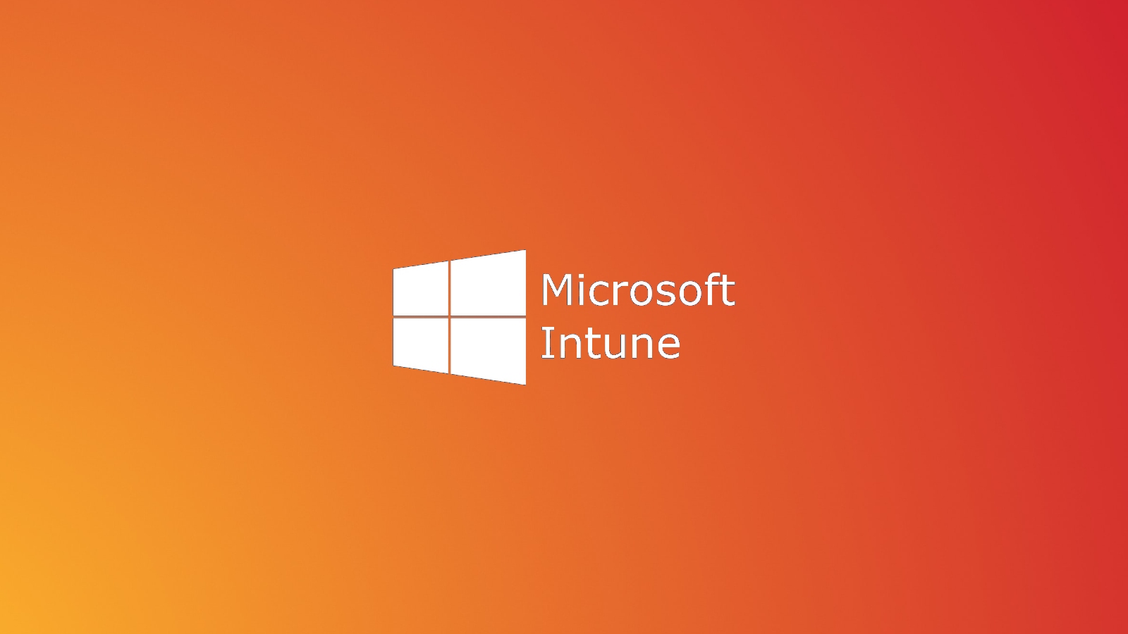 Microsoft Intune