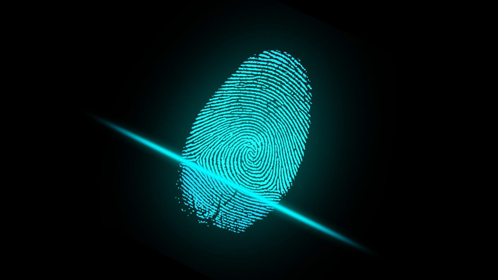 Free: Neon fingerprint wallpaper design Free Vector - nohat.cc