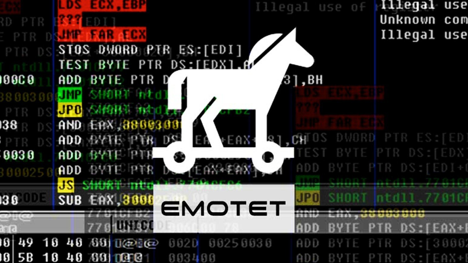 Emotet botnet switches to 64-bit modules, increases activity