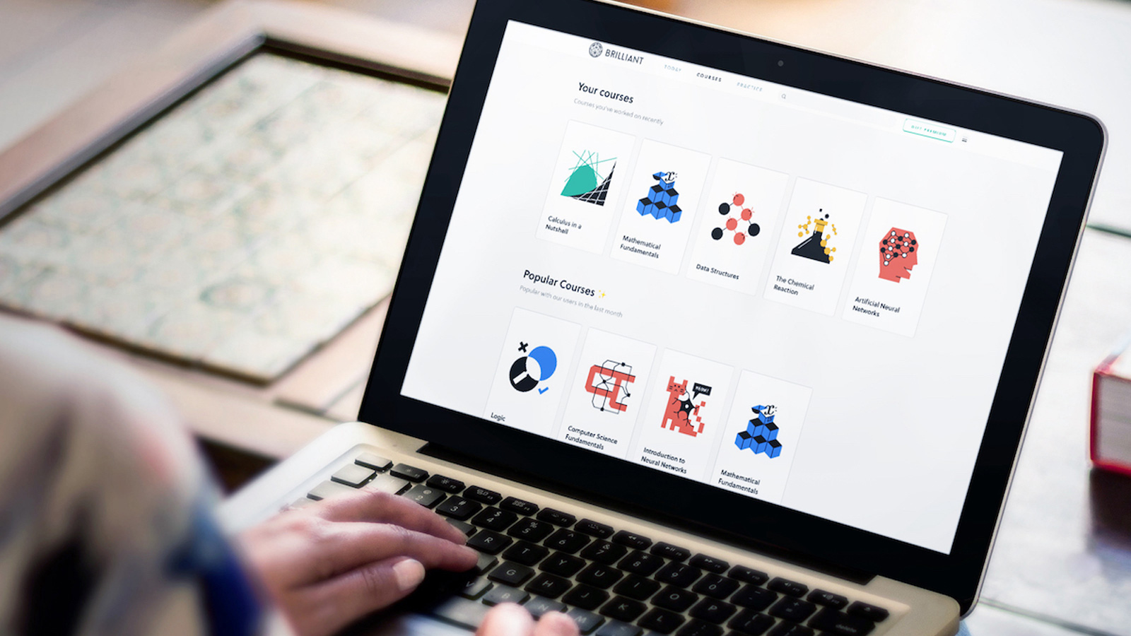 Learn software development and a whole lot more with Brilliant courses