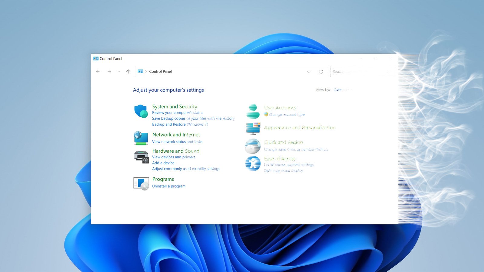 how to get to control panel windows 11 printers
