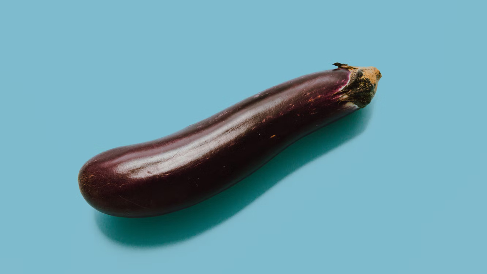 An eggplant