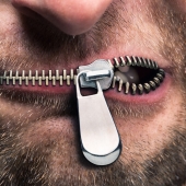 Zipper censorship