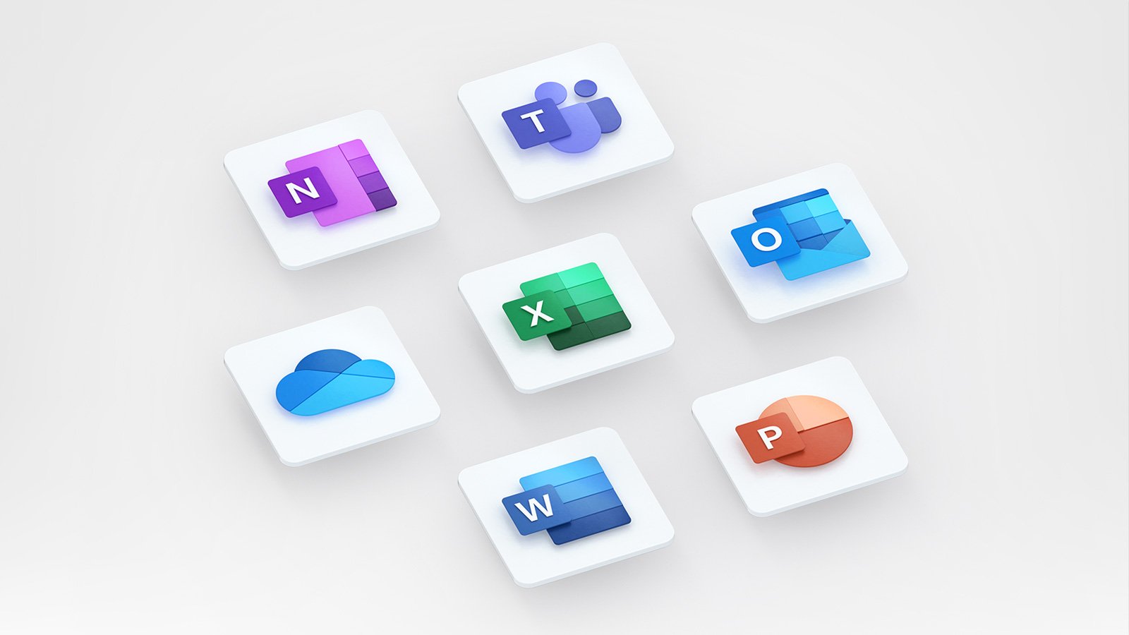 Microsoft 365 ürün simgeleri
