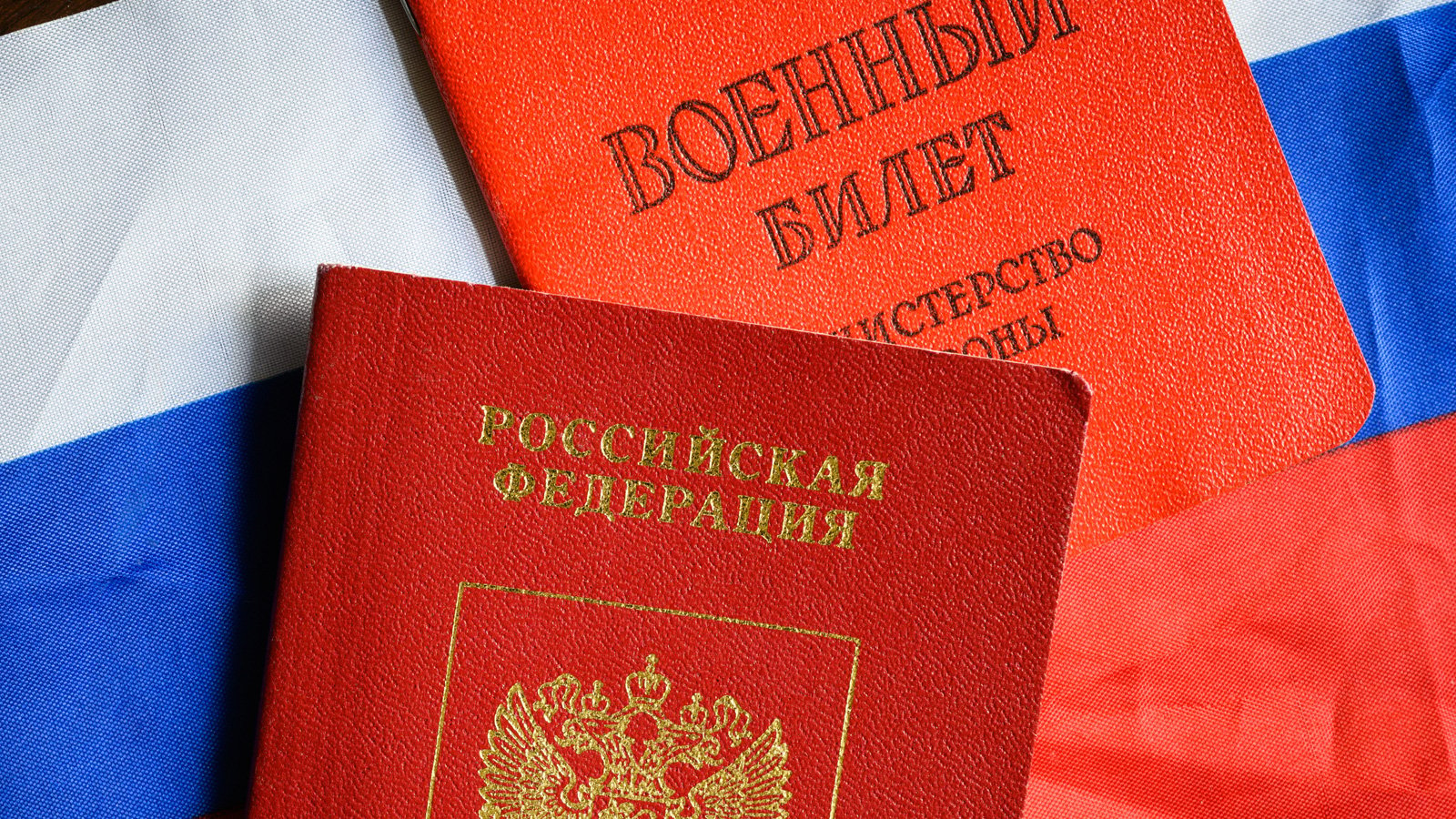 Rus pasaportu ve askerlik sertifikası