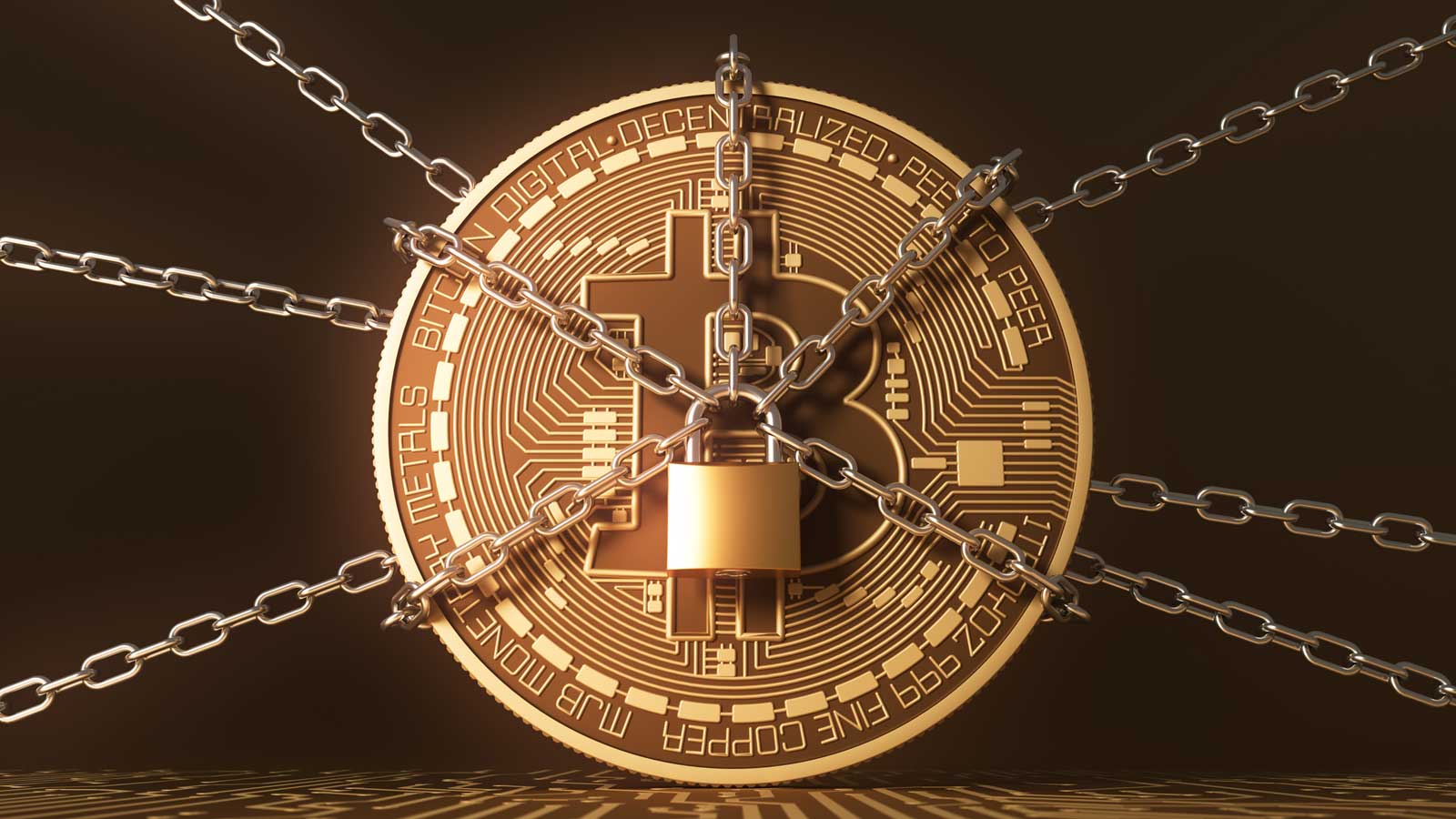 Chains around a bitcoin