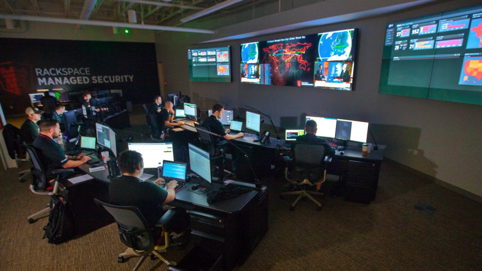 Rackspace CSOC (cyber security operations center) / Image: Rackspace