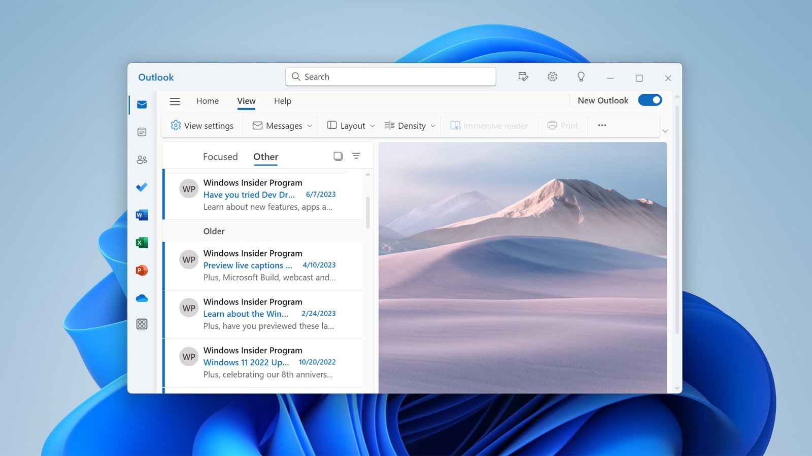 Microsoft's new Outlook email client is live (at least for now)