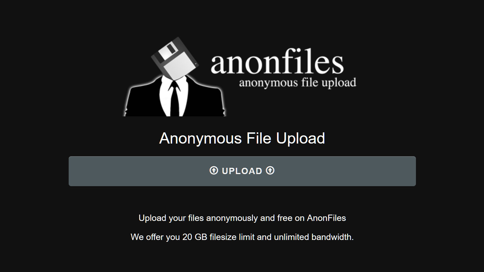 Search anonfiles