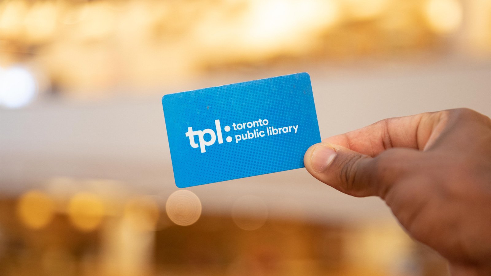 Toronto Public Library card