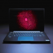 Laptop fingerprint
