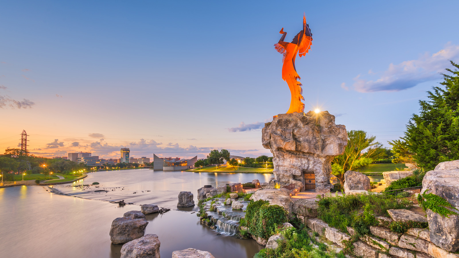 Keeper of the Plains in Wichita