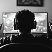 Gamer thumbs up