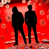 Hacker Bitcoin Dollars Money Laundering