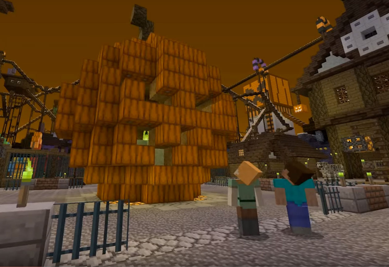 Microsoft releases Spooky Minecraft Mashup pack for Halloween